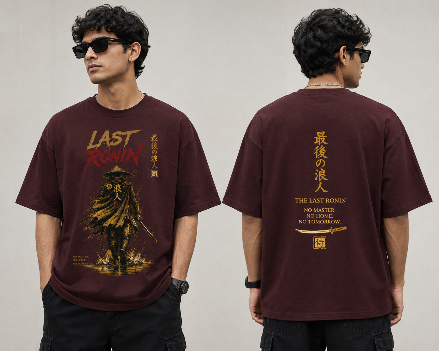 The Last Ronin — Blood Moon Edition Oversized Tee