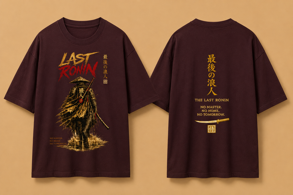 The Last Ronin — Blood Moon Edition Oversized Tee