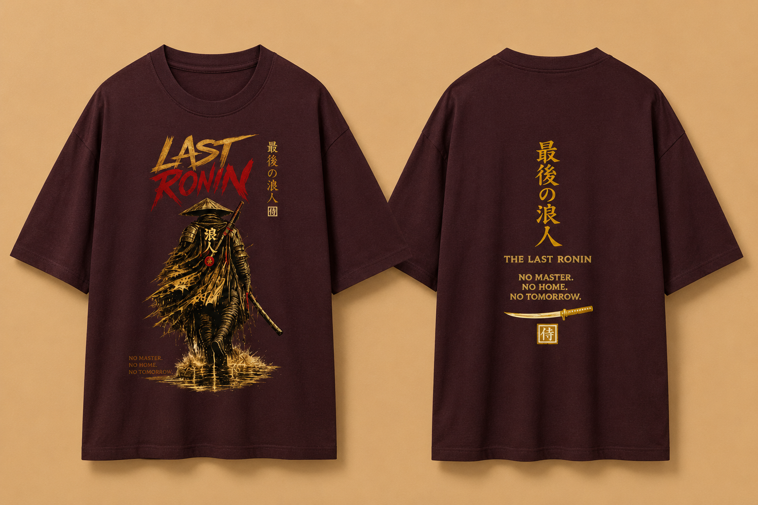 The Last Ronin — Blood Moon Edition Oversized Tee
